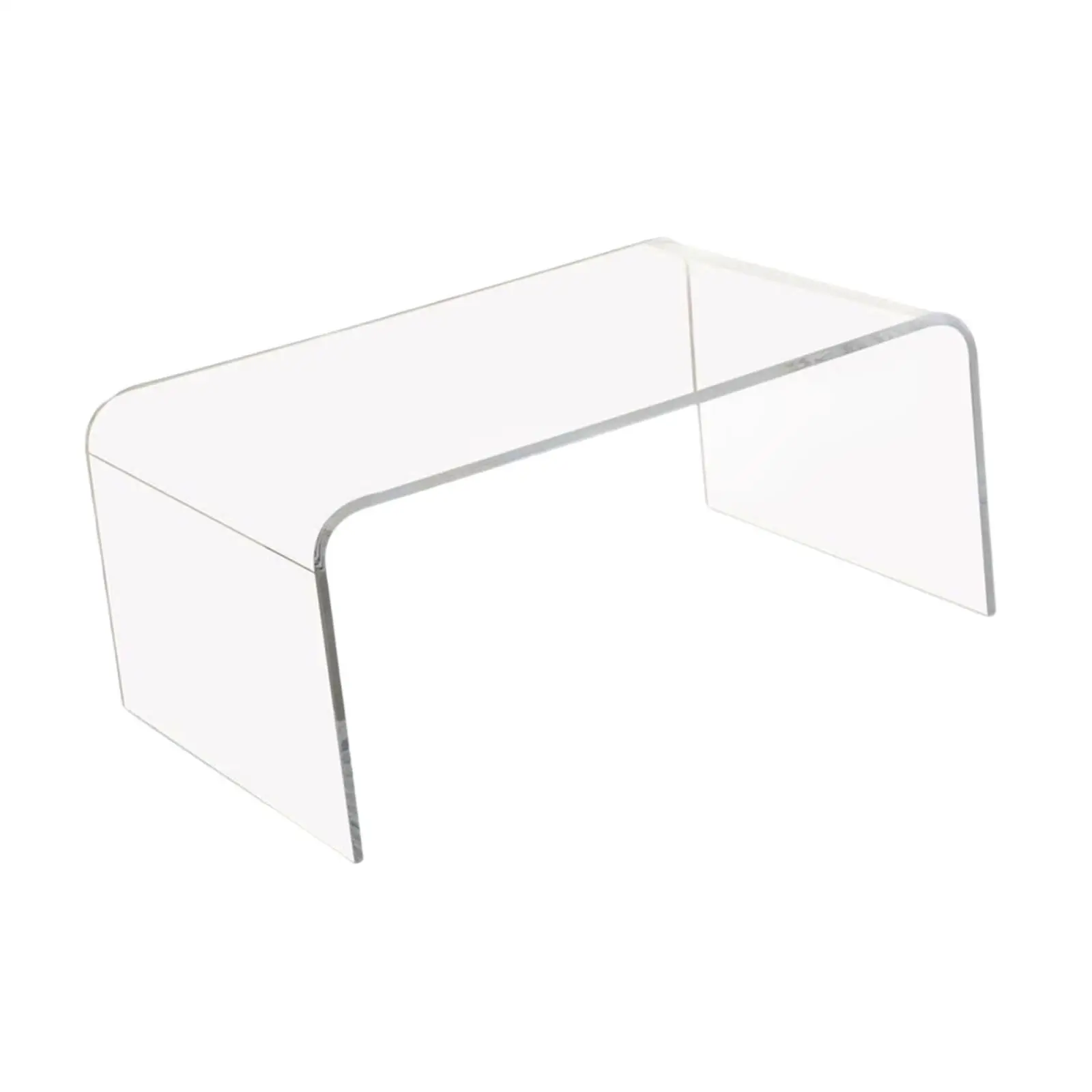 Acrylic Coffee Table Modern Decor Waterfall Coffee Table Tatami Tea Table End Table for Office Porch Dinning Small Space Patio