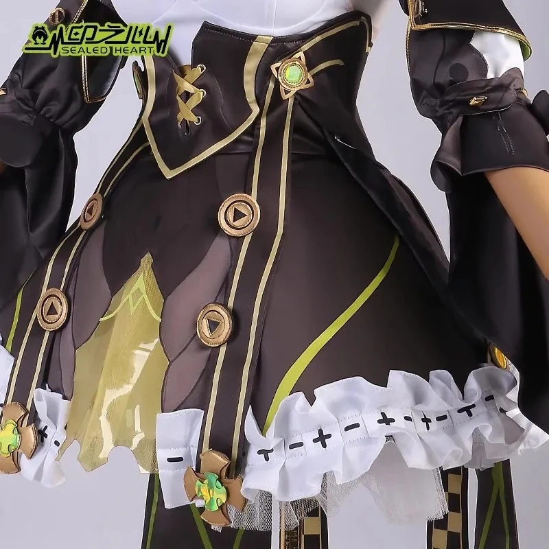 Honkai Impact 3rd DNono Navi AI Hyperion Cosplay Costume, Uniforme, Robe pour Femmes, Bol, ixd'Halloween