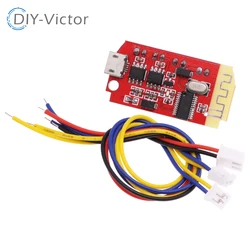 CT14 Micro 4.2 Stereo Bluetooth Power Amplifier Board Audio Module F Class 5W+ 5W with Charging DIY Modified Speaker