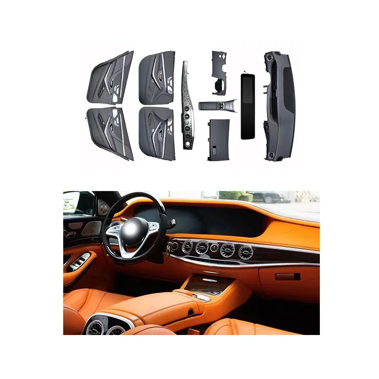 W221 S-Class Upgrade W222 W223 S600 S500 S350 Automotive Interiors New Interior Package for Mercedes-Benz