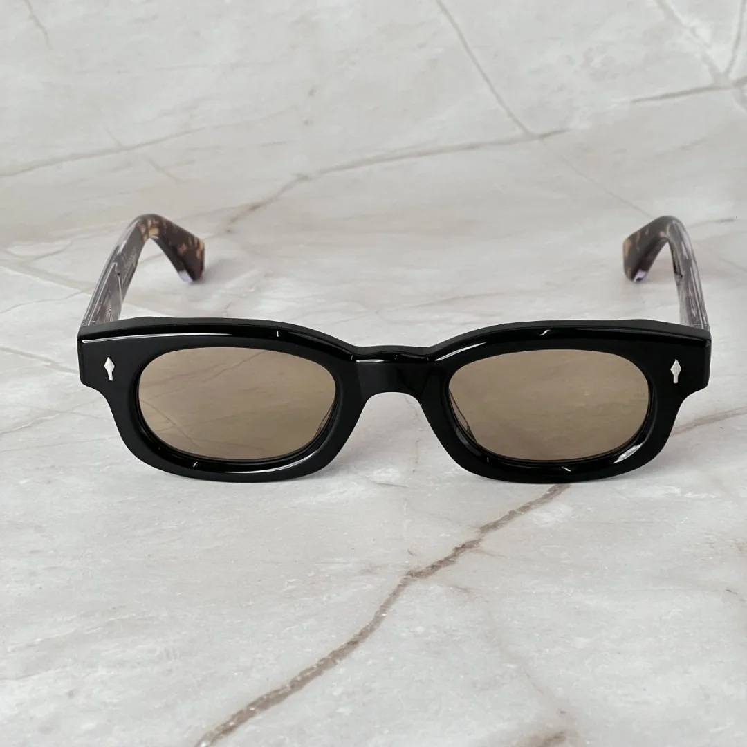 WHISKYCLONE NEUE HANDGEMACHTE Sonnenbrille G-DRAGON Style Herren Damen Acetat Premium Klassisch Original Luxus Design UV400 mit Etui