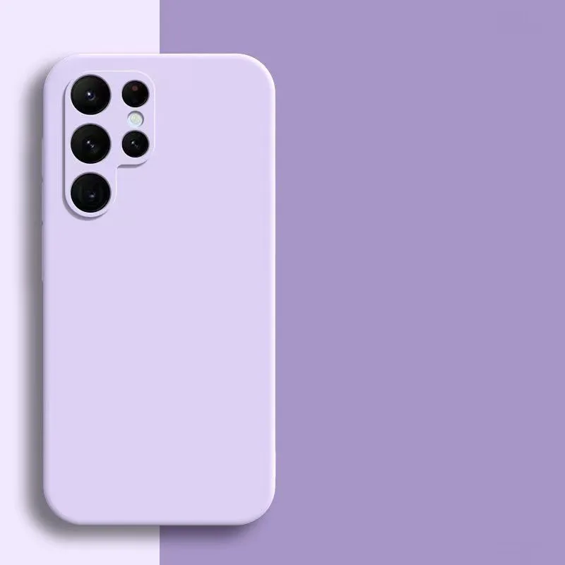 Quadratische Flüssigsilikon-Schutzhülle für Samsung Galaxy S26 Ultra S21 S22 S23 S24 S25 S26 FE S 26 Plus Ultra Bumper Cover – Detail 10