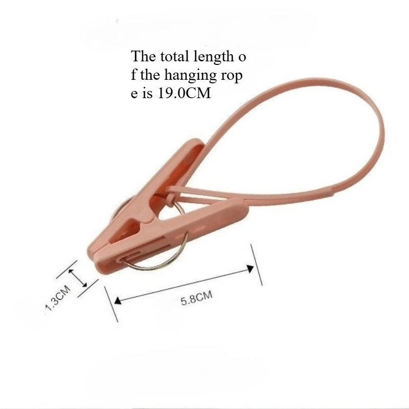 12PCS Bathroom Towel Clips Braided Multipurpose Cloth Hanger Bathroom Cotton Loop Towel Clip Metal Clamp Kitchen Home Storage
