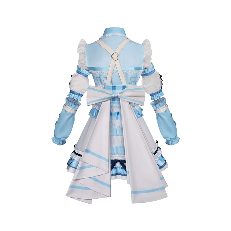 حلم بانج! حفلة فرقة الفتيات! أزياء كوراتا ماشيرو التأثيرية فستان لوليتا الحلو للنساء زي خادمة للهالوين كرنفال