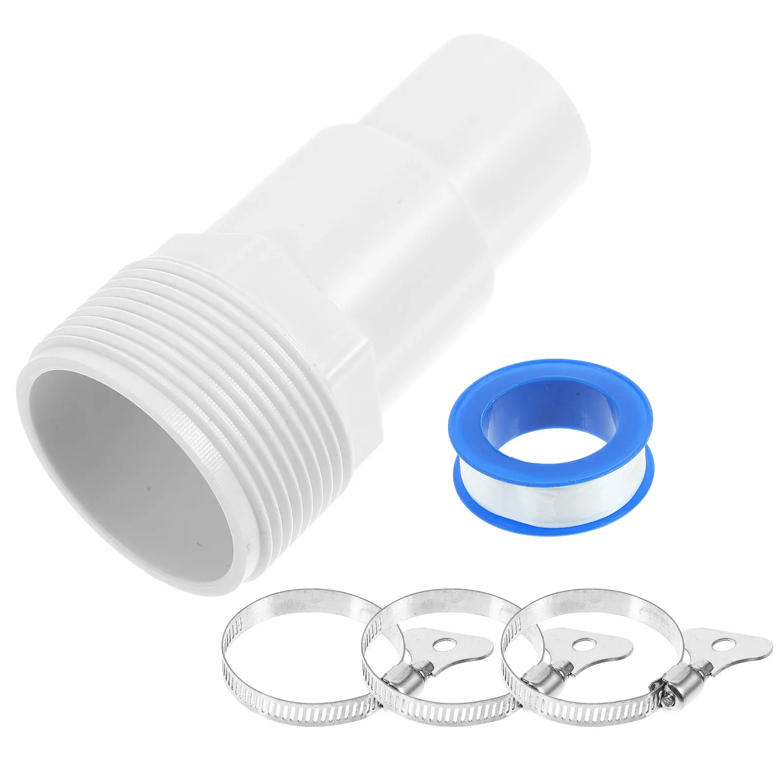 

8 Pcs Durable Pool Hose Adapter Set Swimming Pool Pump Accessories Filter Connection