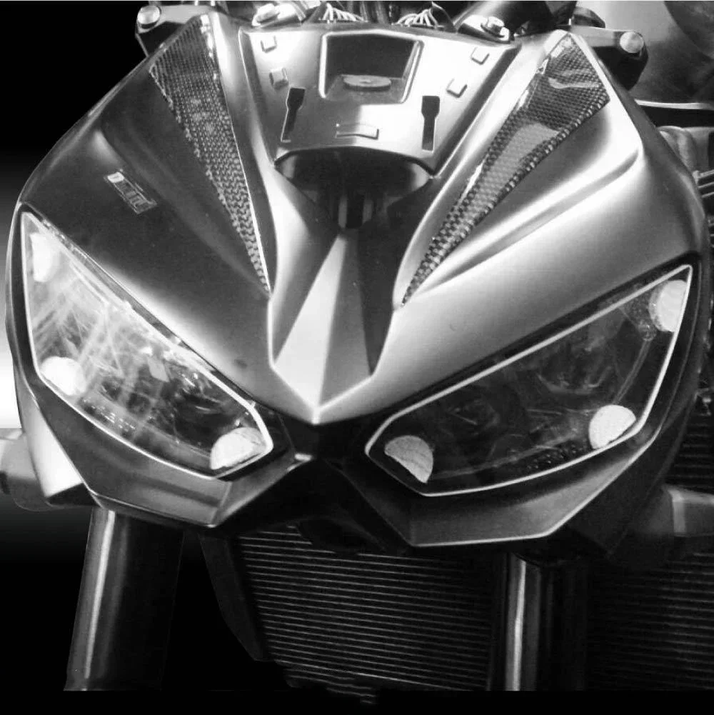 

FOR KAWASAKI Z1000 2014 2015 2016 Motorcycle Accessories Headlight Protection Guard - Transparent