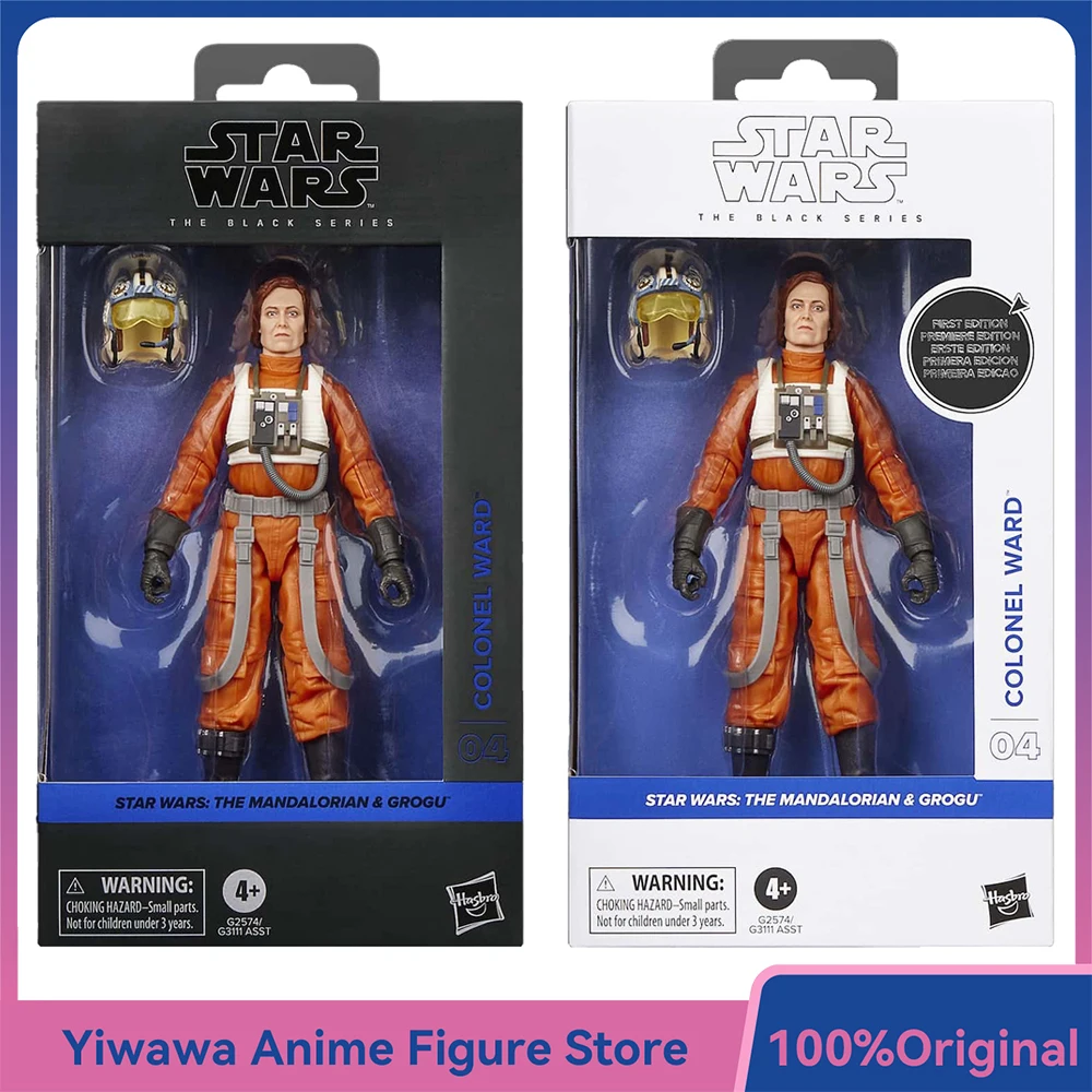 

Оригинальная коллекционная фигурка Hasbro STAR WARS The Black Series Colonel Ward, 15 см, аниме-фигурка, красивая модель, игрушка-украшение