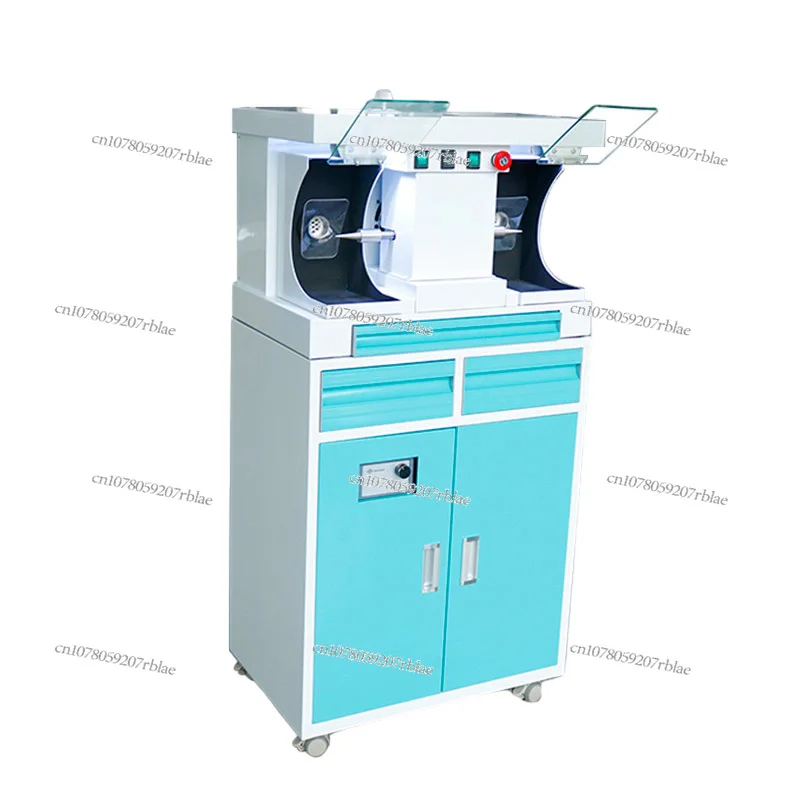 

Polishing machine desktop oral base polishing machine double headed dental instrument denture processing factory dust cover