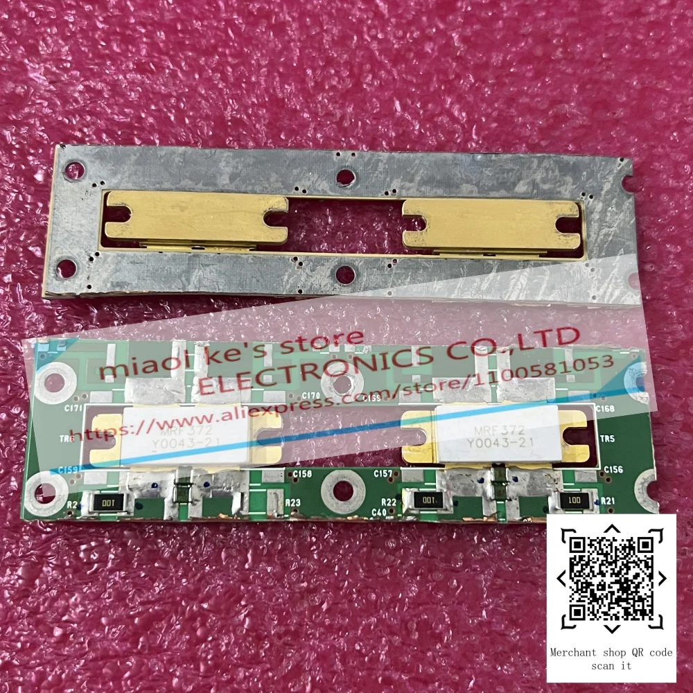 MRF372 MRF372R3 MRF372R5 [ 68V 2X500mA 180W 470-860MHz CASE 375G-04 ] -  (With tin)  transistor,with PC board.