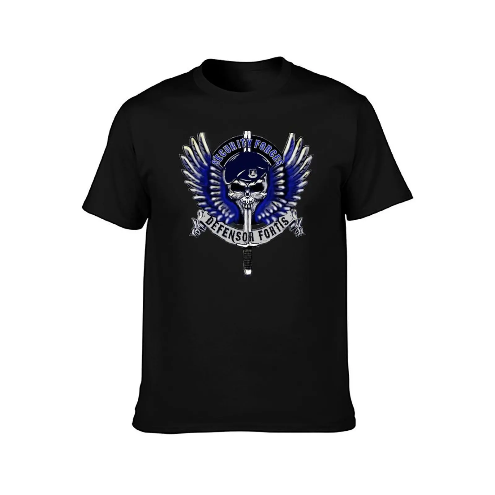 AIRFORCE SECURITY FORCES T-Shirt, Summer Casual Cotton Tee, Oversized Streetwear Tops, Vintage Graphic Print, Unisex Men Women