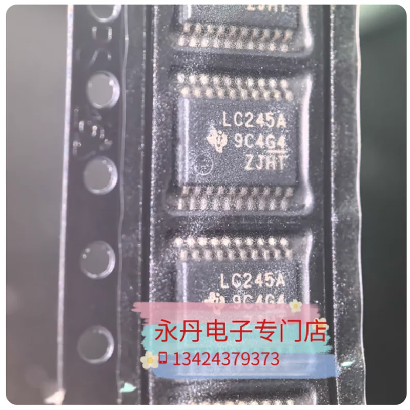 SN74LVC245APWR silk screen LC245A TSSOP-20 logic IC bus transceiver can be directly photographed!