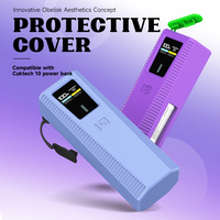 Shockproof Silicone Case for CUKTECH No.10 Power Bank 10000mAh Dustproof Protective Power Bank Case For CUKTECH No.10