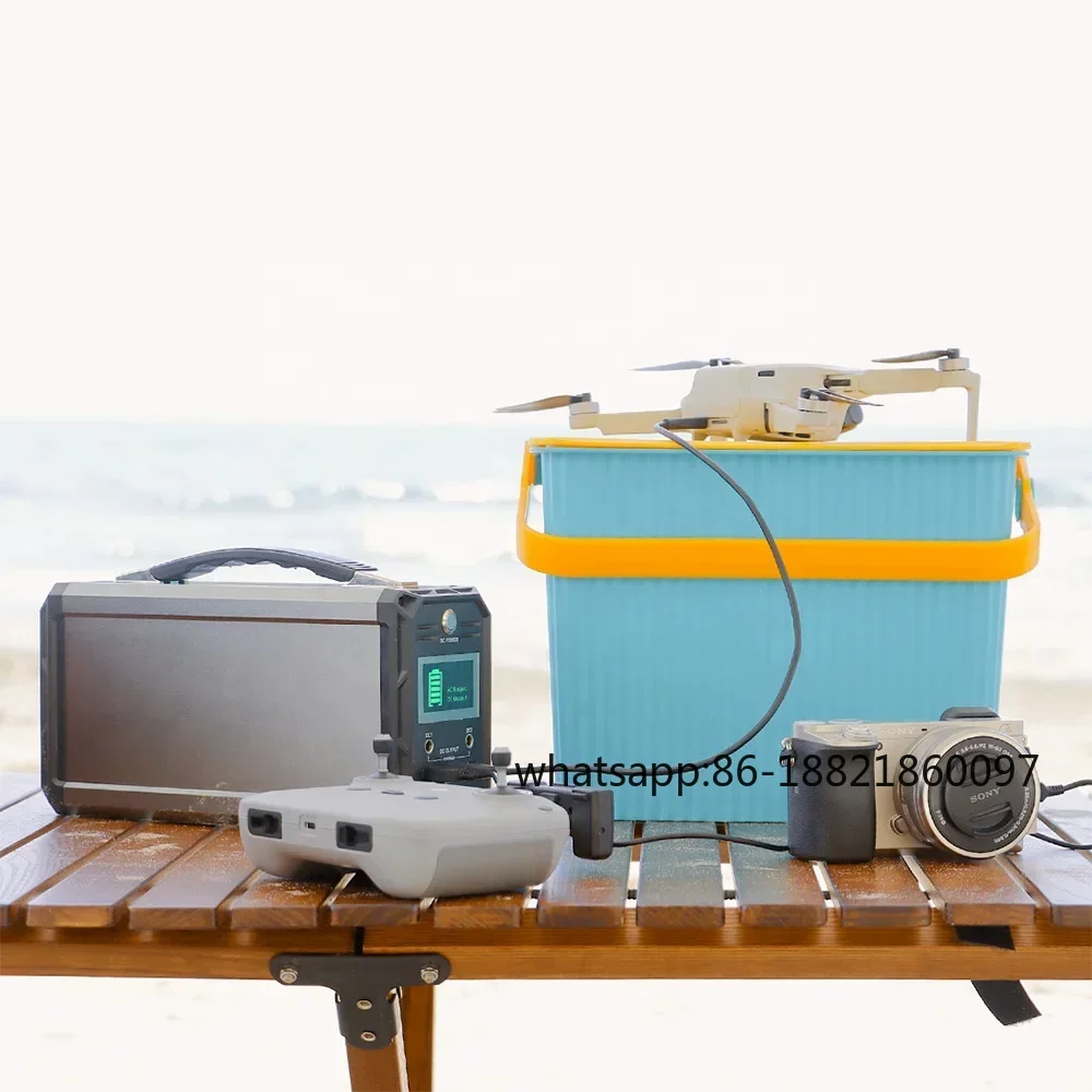 

Manufacturer's new 110V lithium battery fast backup power storage system portable generator