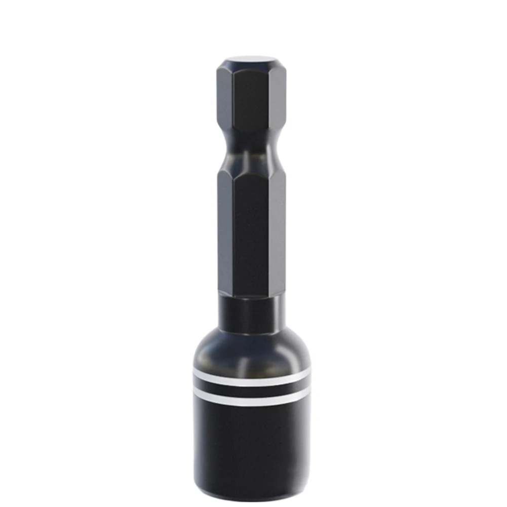 Multifunctional Auto Repair Tools Black Hex Magnetic Socket High Durability Slight Manual Measurement Deviation