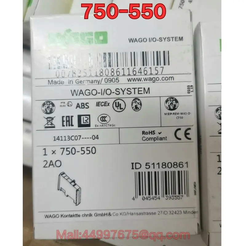 

Brand new 750-550 PLC module