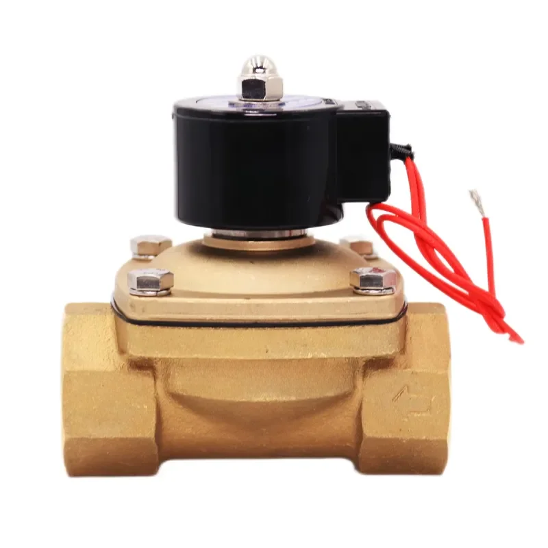 UW-50 2 Inch DC24V Solenoid Valve for Zero Pressure Water Air Light Oil