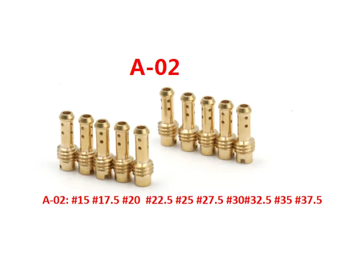 10Pcs Pilot Jets Vergaser Für MIKUNI VM TM TMX Carburador VM22/210 TZR250 3XV EN125 AX100 Langsam Jet Injektoren düse Gicleur – Detail 4