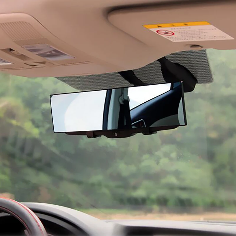 Large Vision Anti-glare Proof Angle Panoramic Car Interior Blu-ray Mirror Rearview Mirror 270mm Auto HD Assisting Mirror