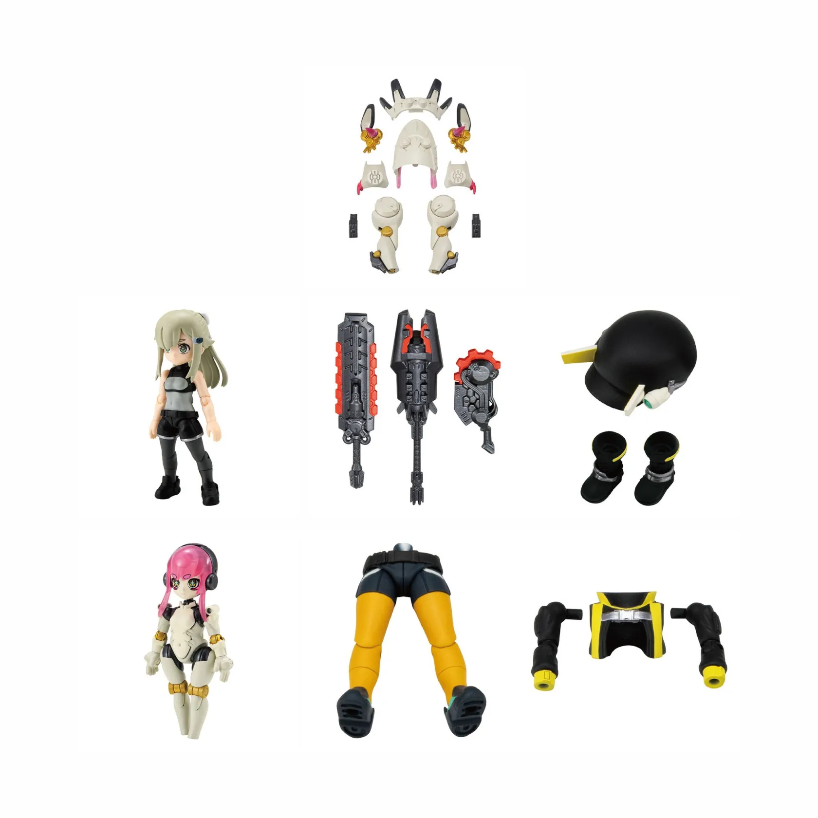 Oryginalny Gashapon Bandai Quest Adventurer SIDEG LINKTRAVELERS Figurka Akcji z Ruchomymi Stawami, Figurki Przebierające Się, Model, Prezent dla Dzieci