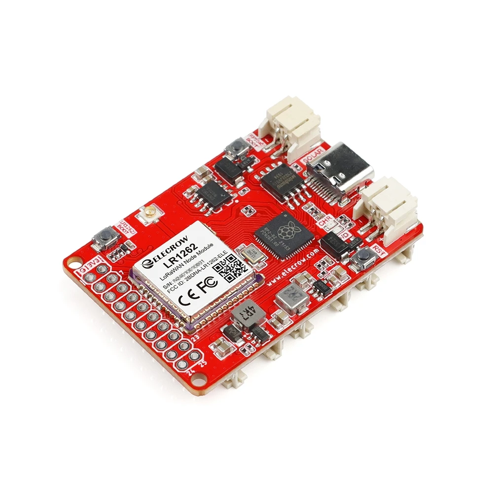 Elecrow LR1262 Node Board 868Mhz/915Mhz RP2040 Main Chip LoRaWan Node Module for Long Range Communication