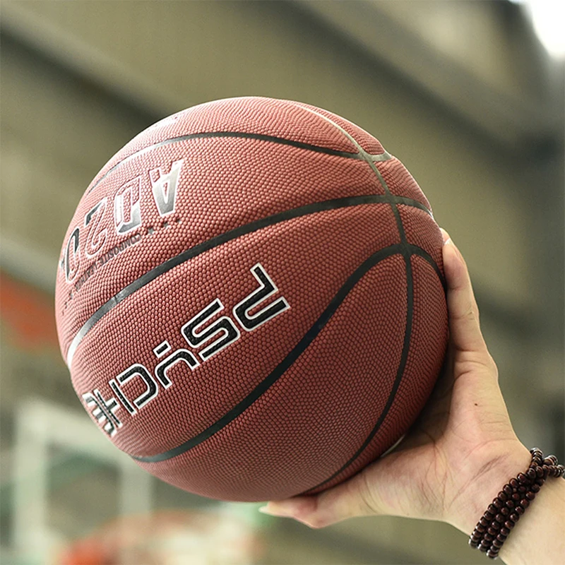 PSYCHE taille 7 résistant à l'usure anti-dérapant basket-ball matériau PU extérieur/intérieur ballon de basket-ball professionnel Streetball