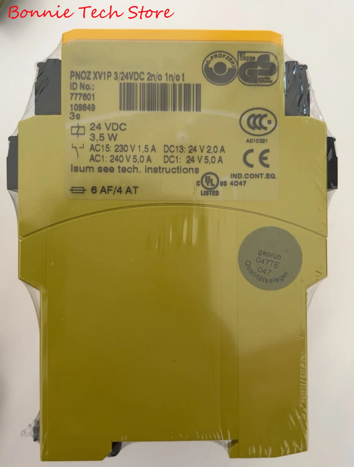 777601 for PILZ Safety relay (standalone), PNOZ XV1P 3/24VDC 2n/o 1n/o t