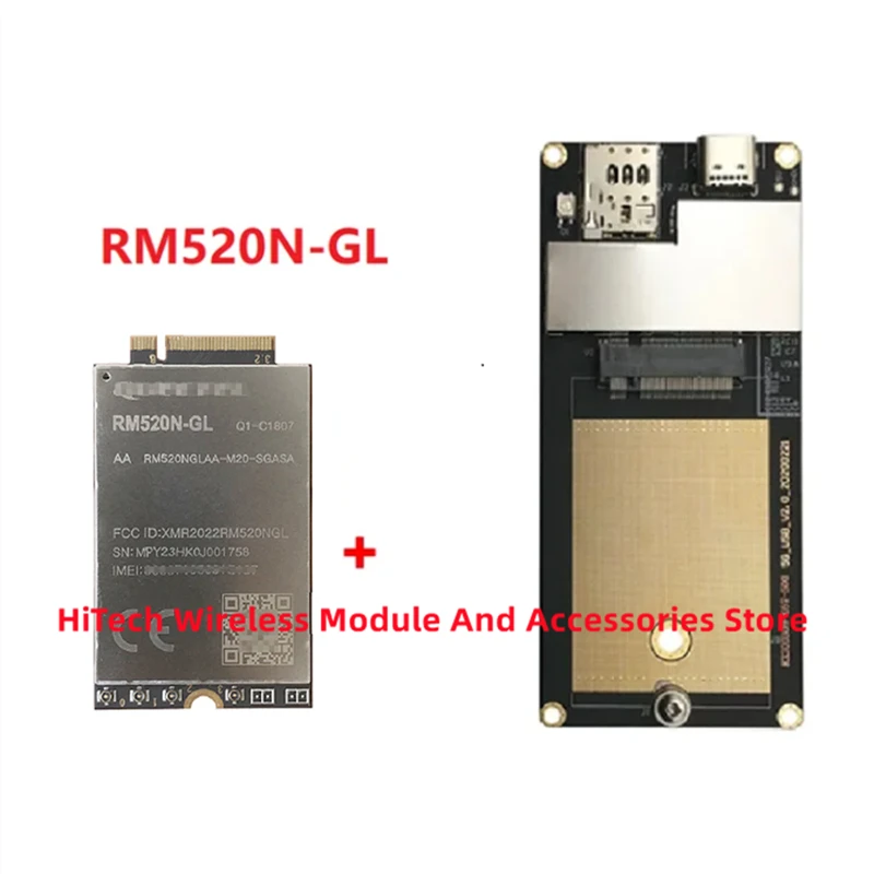 Thinkpad用 RM520N-GL 5Gモデムとアンテナ ThinkPad Quectel RM520N-GL 5G M.2 WWAN Module for X1 Carbon Gen 12