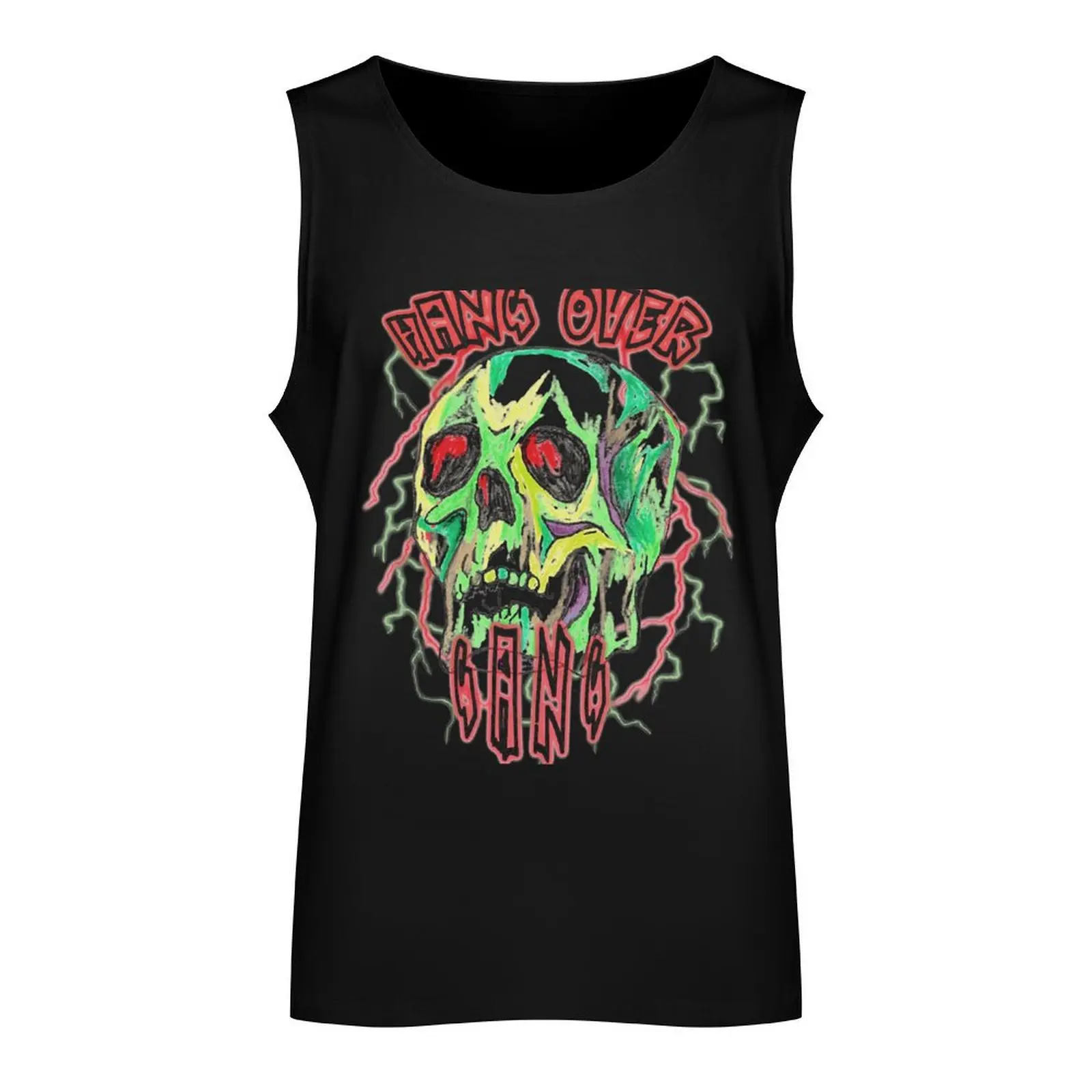 Tom MacDonald Crayola Hang Over Gang Tank Top training weight vest T-shirt men T-shirts men sexy clothes men