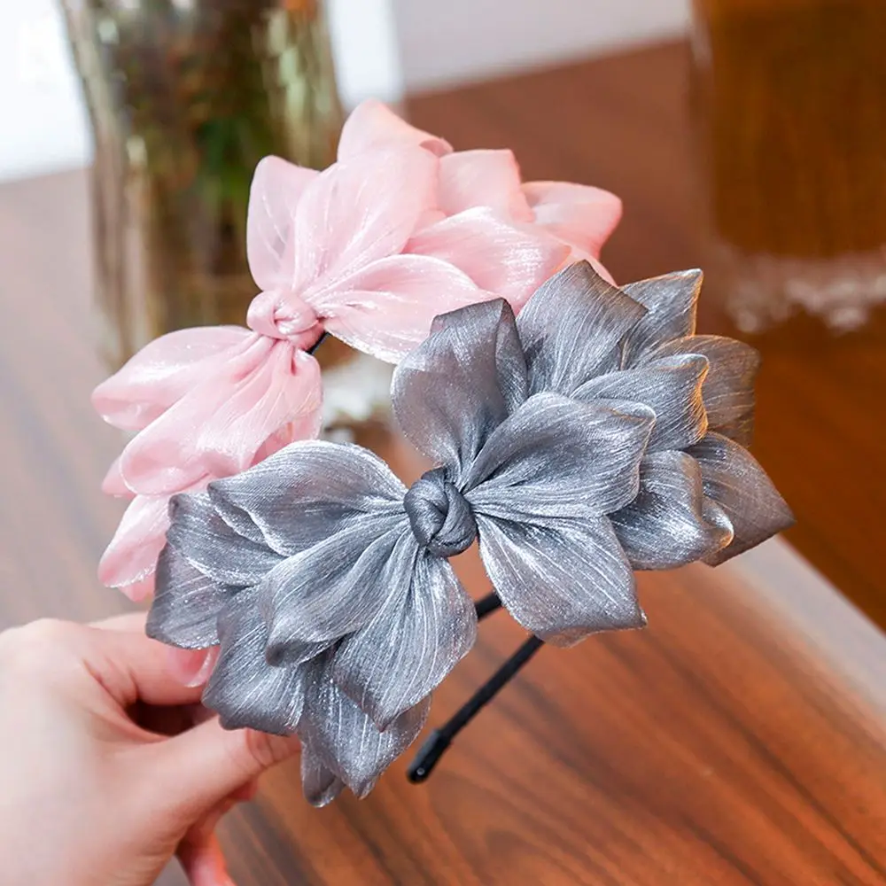 

Floral Big Bow Lace Head Band Hair Hoop Hair Band Hair Accessories