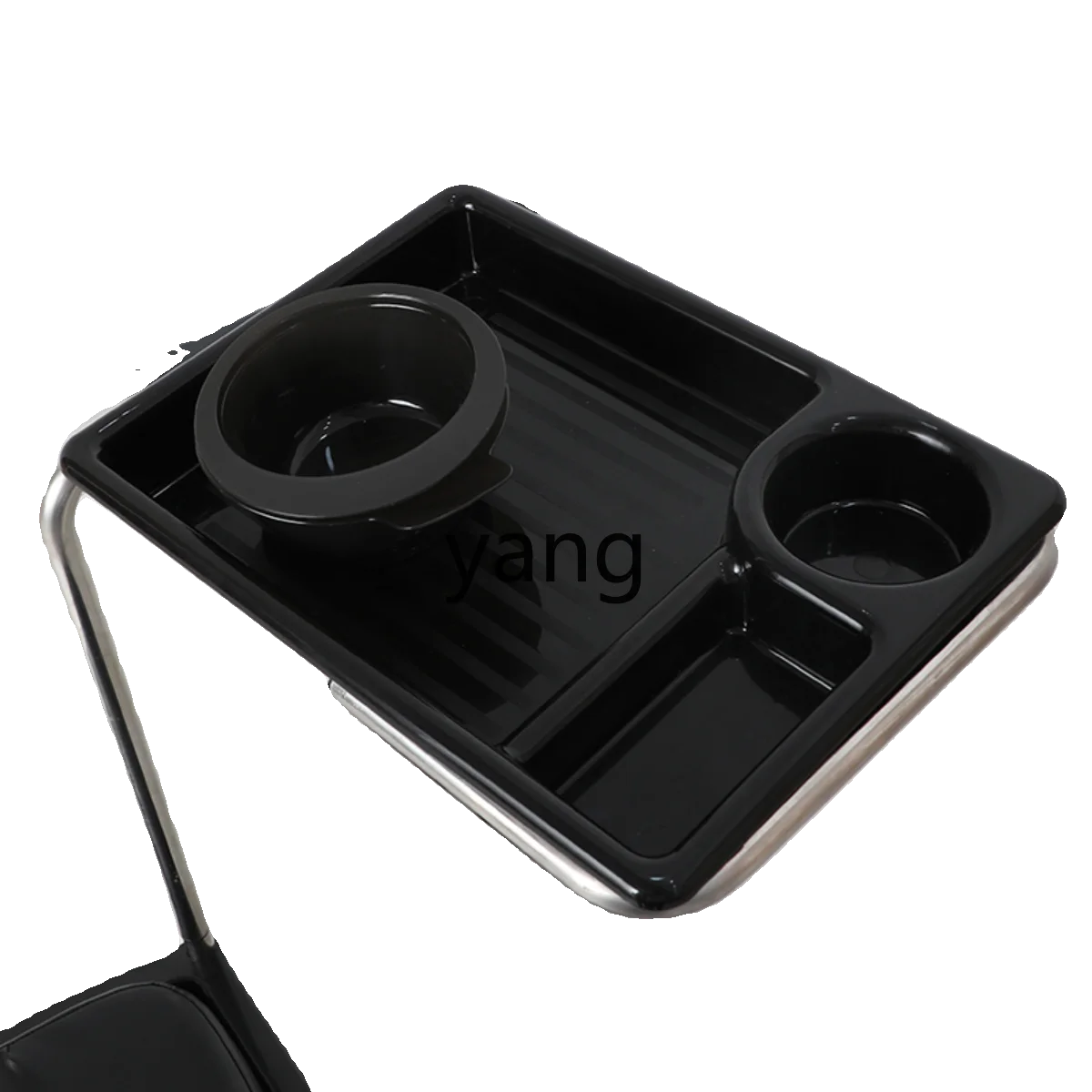 Lhh خزانة أدوات صالون الشعر، عربة أدوات قص الشعر الخاصة المصنوعة من الفولاذ المقاوم للصدأ #5