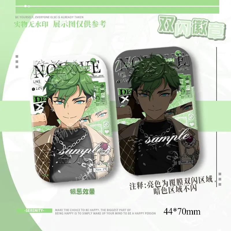 أنيمي فرقة نجوم كون ماشو شارات أنيمي شارة الكرتون بروش الملابس على ظهره مجوهرات اكسسوارات هدايا #4