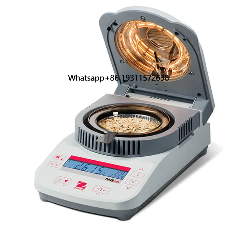 

Veidt Weighing MB25ZH 110g/0.005g Hot Sale Cup Coffee Bean Grain Moisture Meter Humidity Analyzer Measuring 12 Kinds Grain