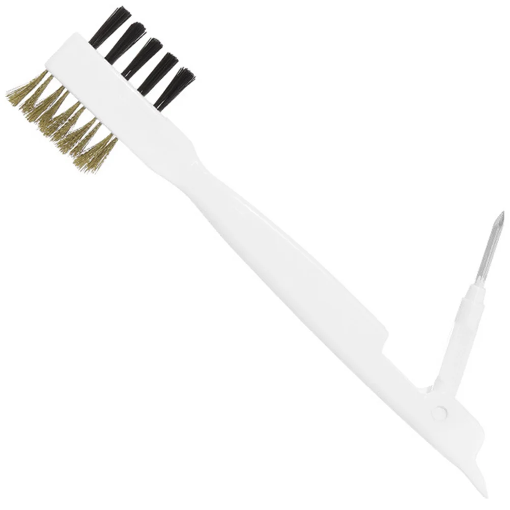 Cepillo de limpieza multifuncional para cocina, baño, estufa de Gas, limpiador de grietas, cerdas duras, cepillo duro para desatascar agujeros, azulejo