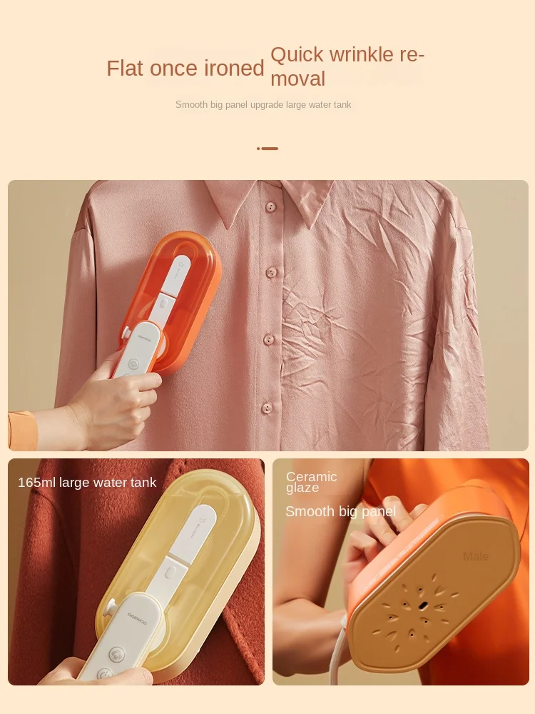 Haushalts hand Kleine Bügeln Maschine Faltbare Dampfer Bügeln Kleidung Starke Dampf Bügeln Maschine Tragbare Eisen für Kleiden