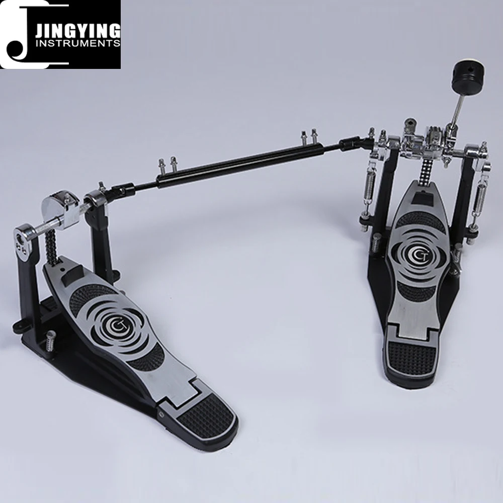 

Wholesale High Grade Aluminum Alloy+Zinc Alloy+Steel+Rubber Twin Drum Pedal