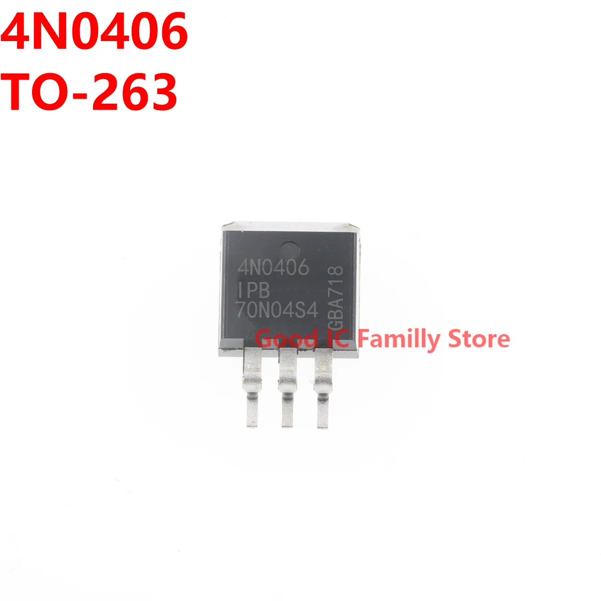 

10PCS 4N0406 IPB70N04S4-06 TO-263