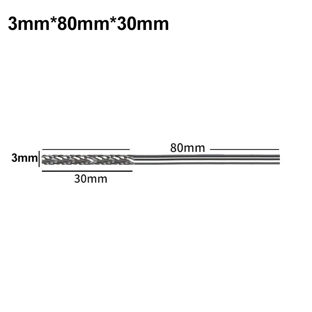 Carbide Rotary Burr Carbide Burs Jewelry Making 0.118 Inch Shank Machine Tool Marble Aluminum Metalwork For Casting