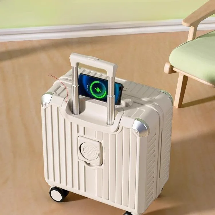 

Многофункциональный чемодан для ручной клади, 8-дюймовый маленький женский пуловер для путешествий, легкий вес, пароль Lo, 20 дюймов, материал ABS + ПК