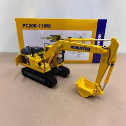 Diecast 1:43 Scale KOMATSU PC200-11M0 Alloy Excavating Machinery Model Finished Product Simulation Toy Gift Static Model