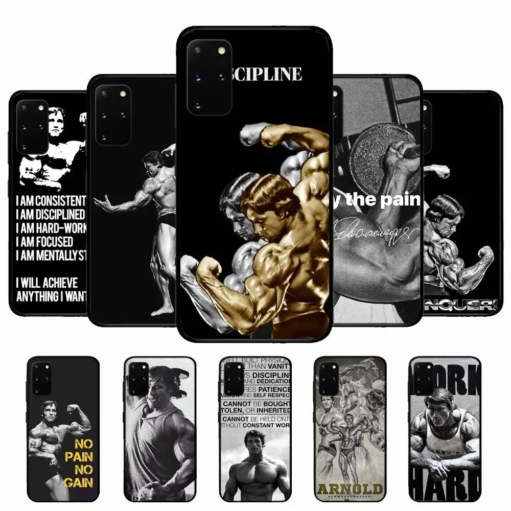 Actor Arnold S-Schwarzenegger Phone Case For Samsung S 24 Fe 25 Ultra Plus 20 Lite 21 30 22 23 24 22 Ultra 5G Fundas