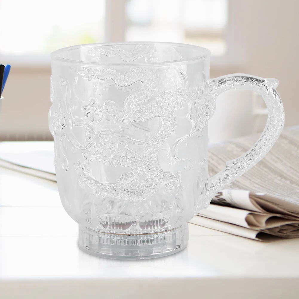 Flashing Mug LED Flashing Cup LED Flashing Mug Automatic Light Color Change LED Flashing Cup Mug Water Sensor Bar Party Gift