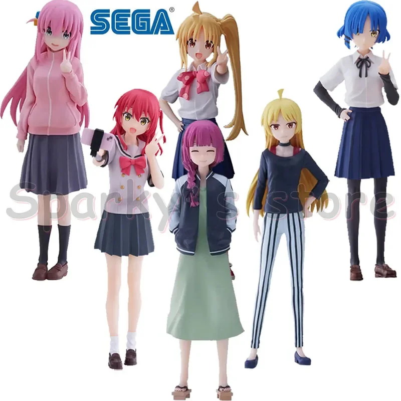 SEGA Original Desktop×Decorate Collections BOCCHI THE ROCK! Anime Figure Gotoh Hitori Action Figure Toys for Kids Gifts Model