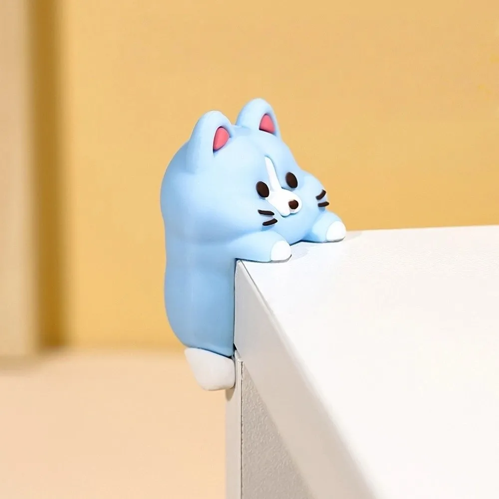 

2pcs Silicone Desk Corner Protectors Cartoon Animals Easy to Install Baby Safety Protector Soft Anti-collision