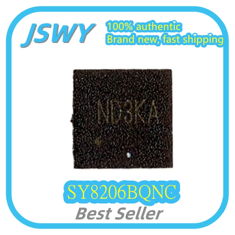 

(10/50pcs) SY8206BQNC SY8206 Silk-Printed ND QFN Power Chip Brand New Original Electronics Fast Shipping