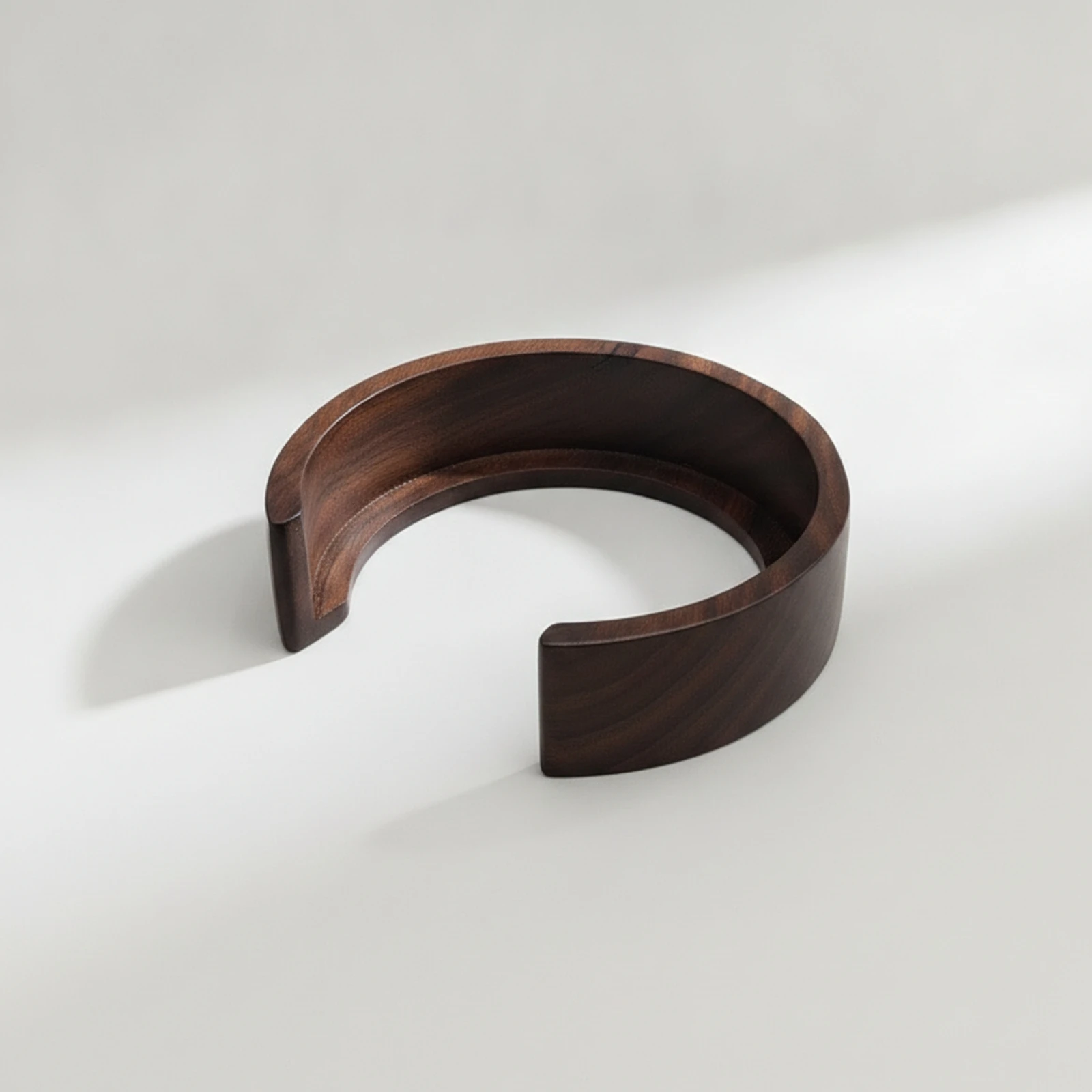 Espresso Machine Accessory Long-Lasting Coffee Machine Brewing Head Loop with Split Opening Wooden Grouphead Cover