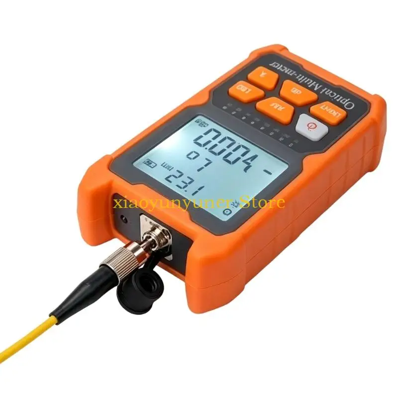 P9JB Small Opticals Power Meter With 2Mw Red Light Source For Fiber Opticals Cable Loss Detection And Networking Maintenance