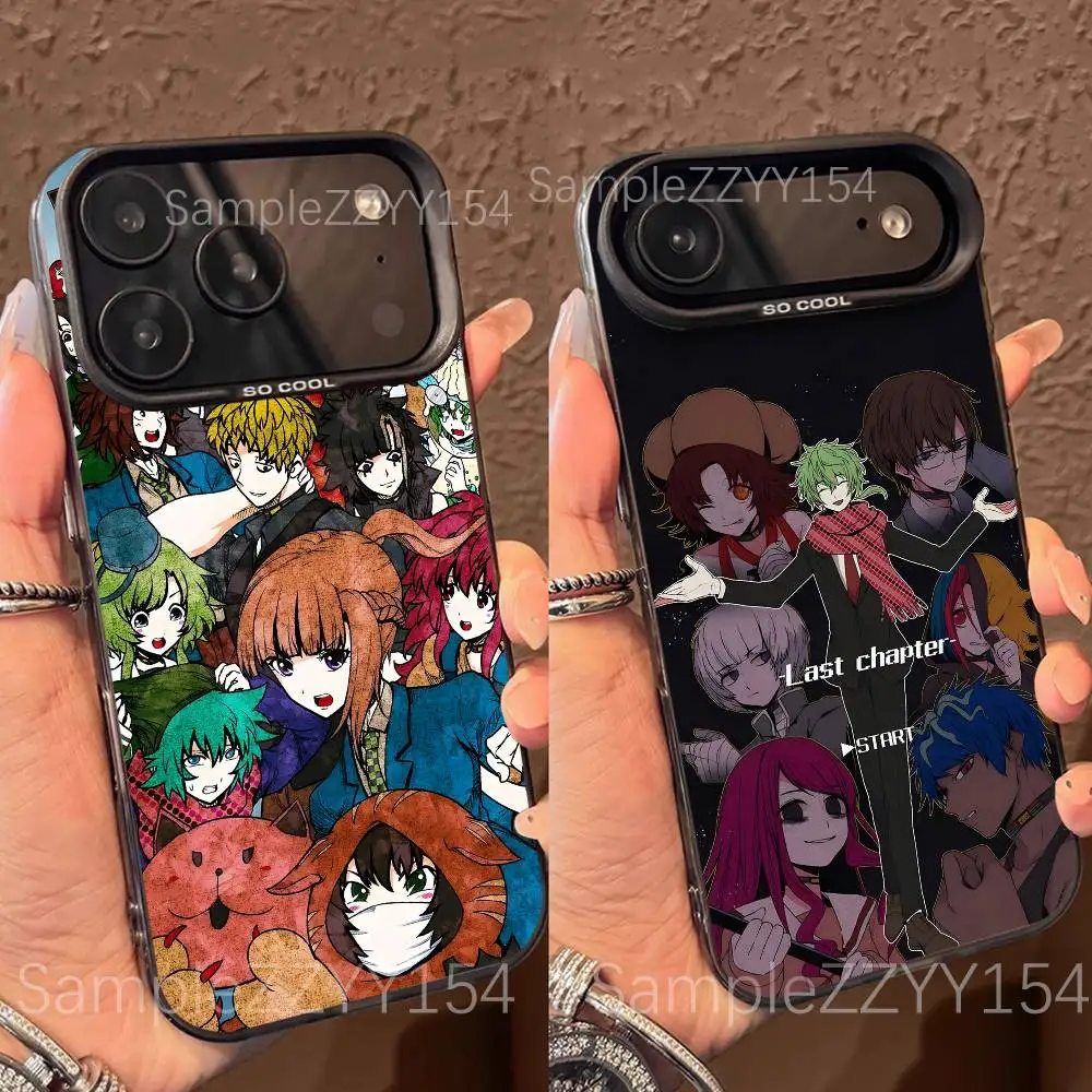 

Y-Your Turn To Die YTTD Game Phone Case For 15,16,17,13,14,11,12,Pro,Max,Plus,E,Air,Mini Color Shockproof Back Silver Cover