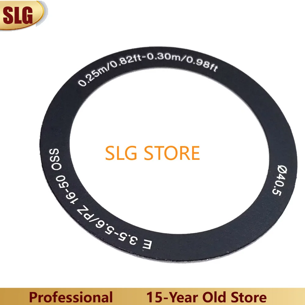 

New Lens Front Parameter Name Logo Press Ring Badge Label Nameplate for Sony E PZ 16-50mm 16-50 mm f/3.5-5.6 OSS (SELP1650) Part
