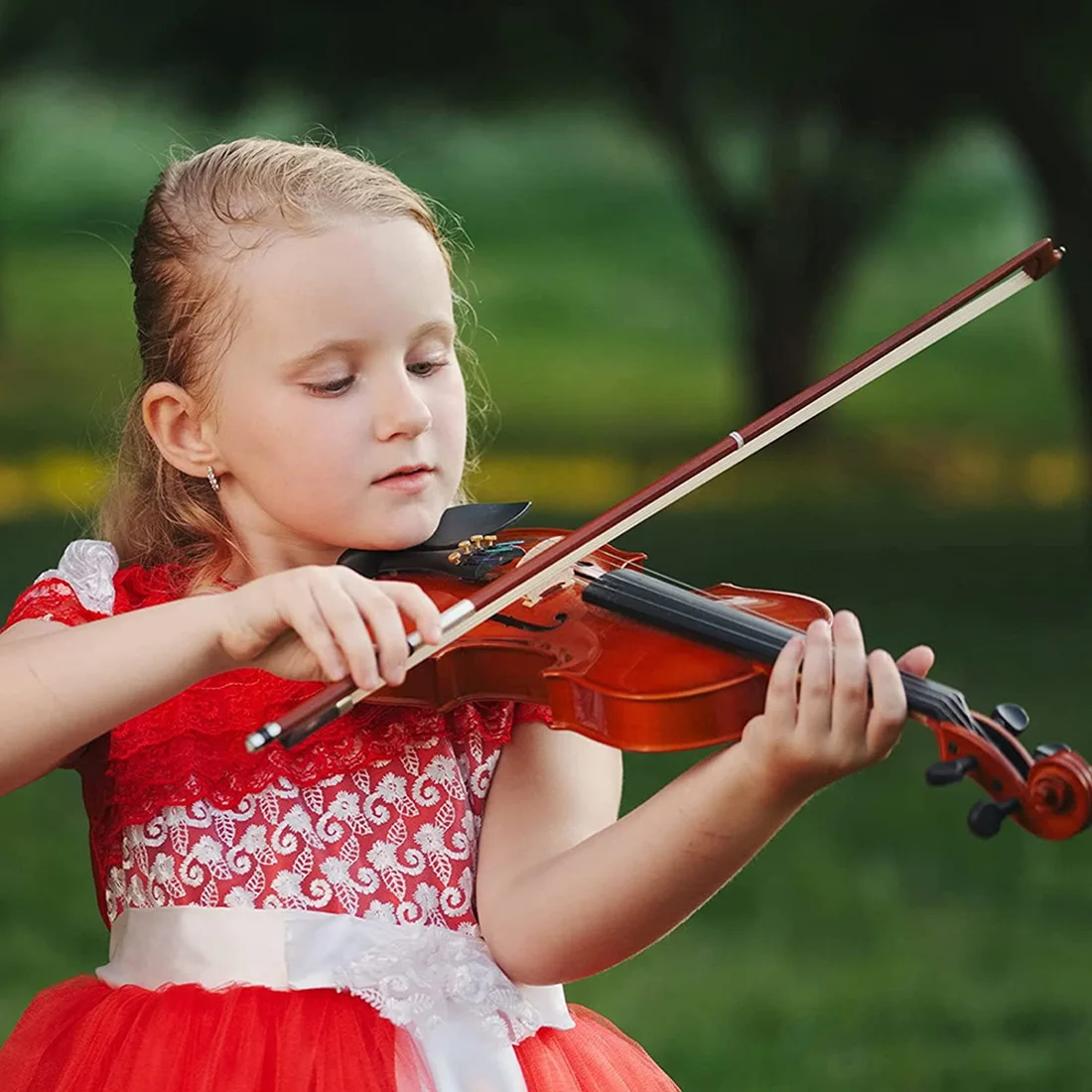 

A29Z-3Pcs Violin Bow Hair Replacement Kit Violin 29.2 Inch Fiddle Bow Rehair Tools Musical Bow Hair Violin Horse Hair, White