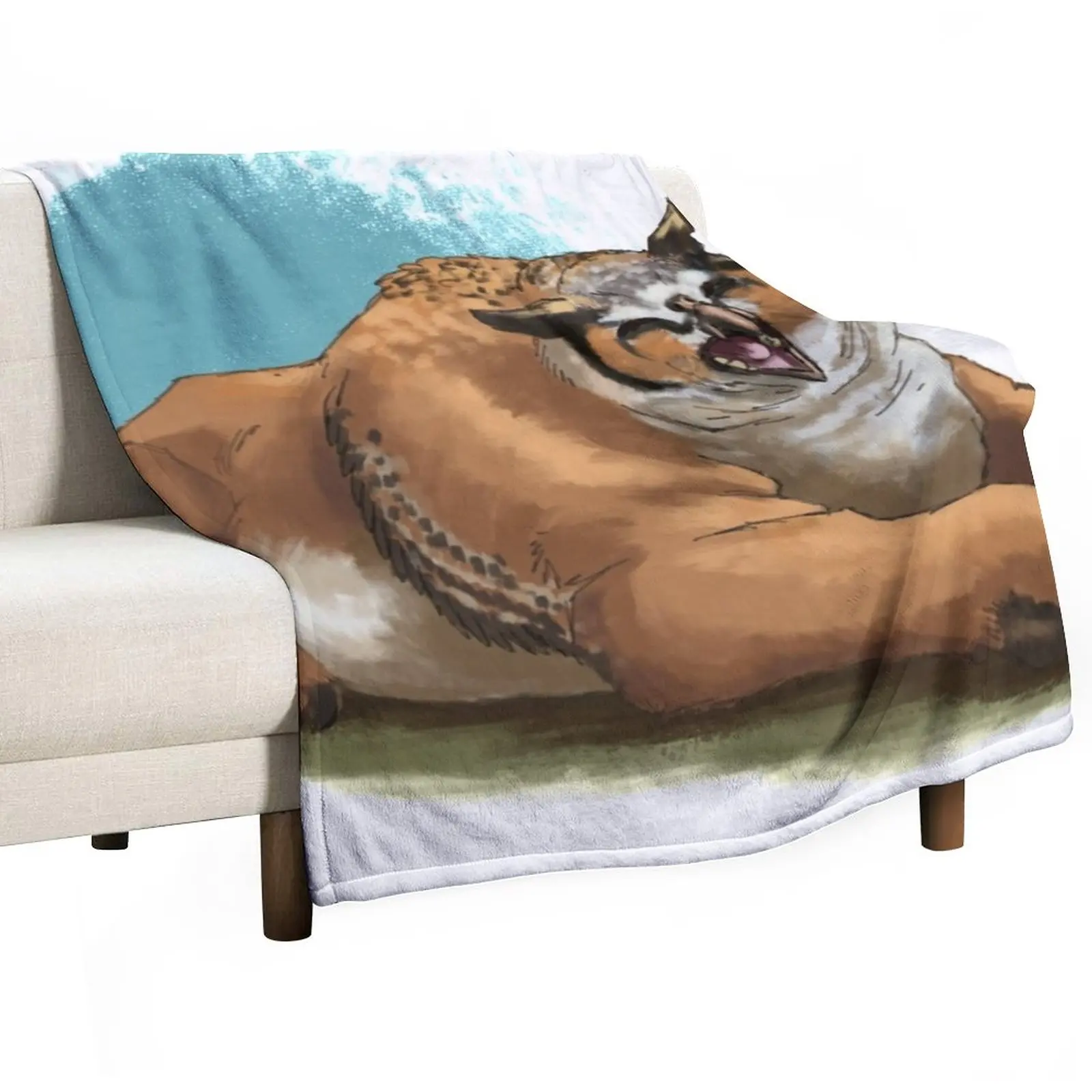 

Chilling Owlbear Throw Blanket Furry Blankets Blankets For Sofas